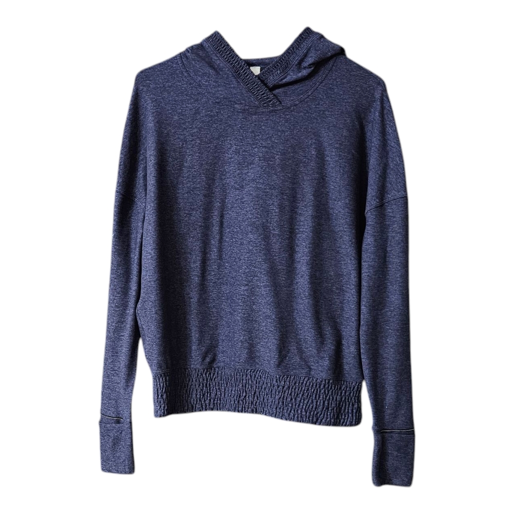 Lululemon Lead the Pack Hoodie Women's 6 Heathered Stoney Grape/Black W3BBGS